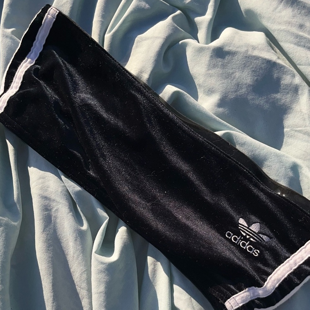 Adidas bandeau cropped top (can be worn as a bathing suit top too)